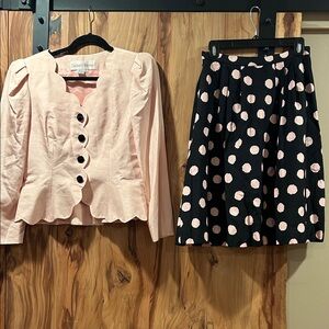 Vintage Richard Warren Silk Suit